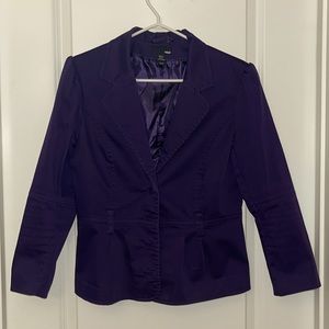 Purple blazer